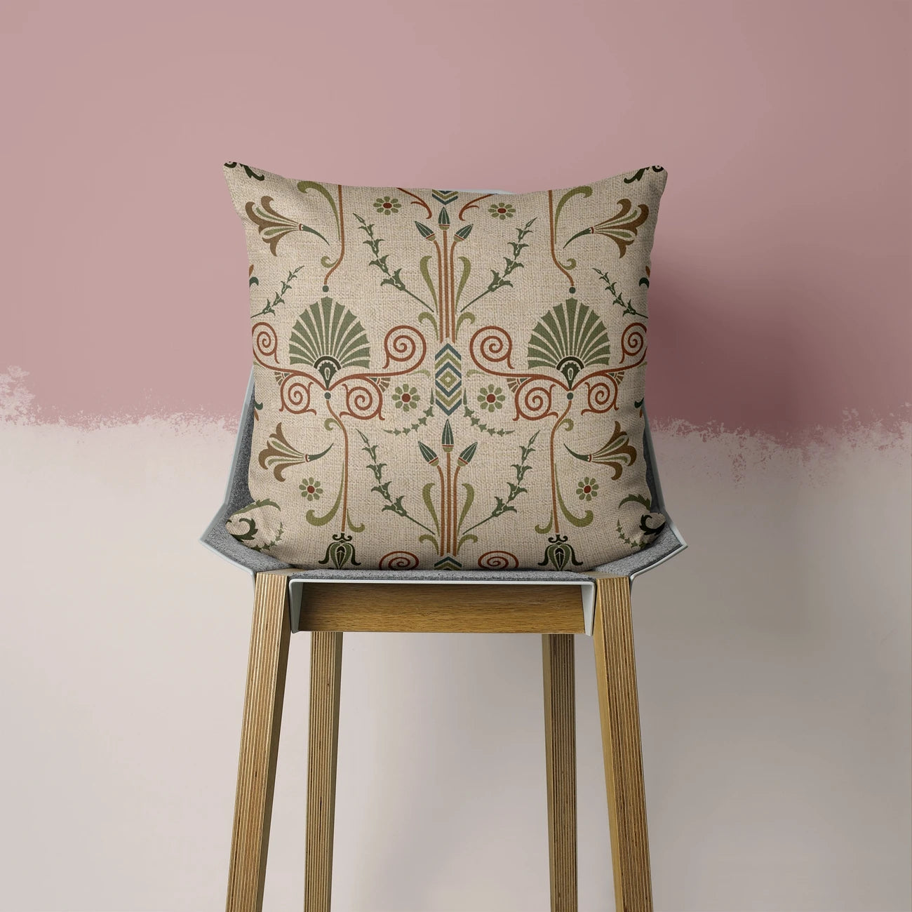 Farmhouse Bosnian Pattern Geometric Pillow Covers