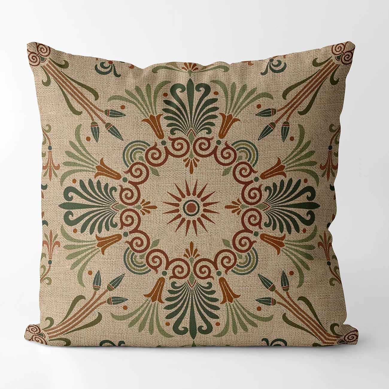 Farmhouse Bosnian Pattern Geometric Pillow Covers