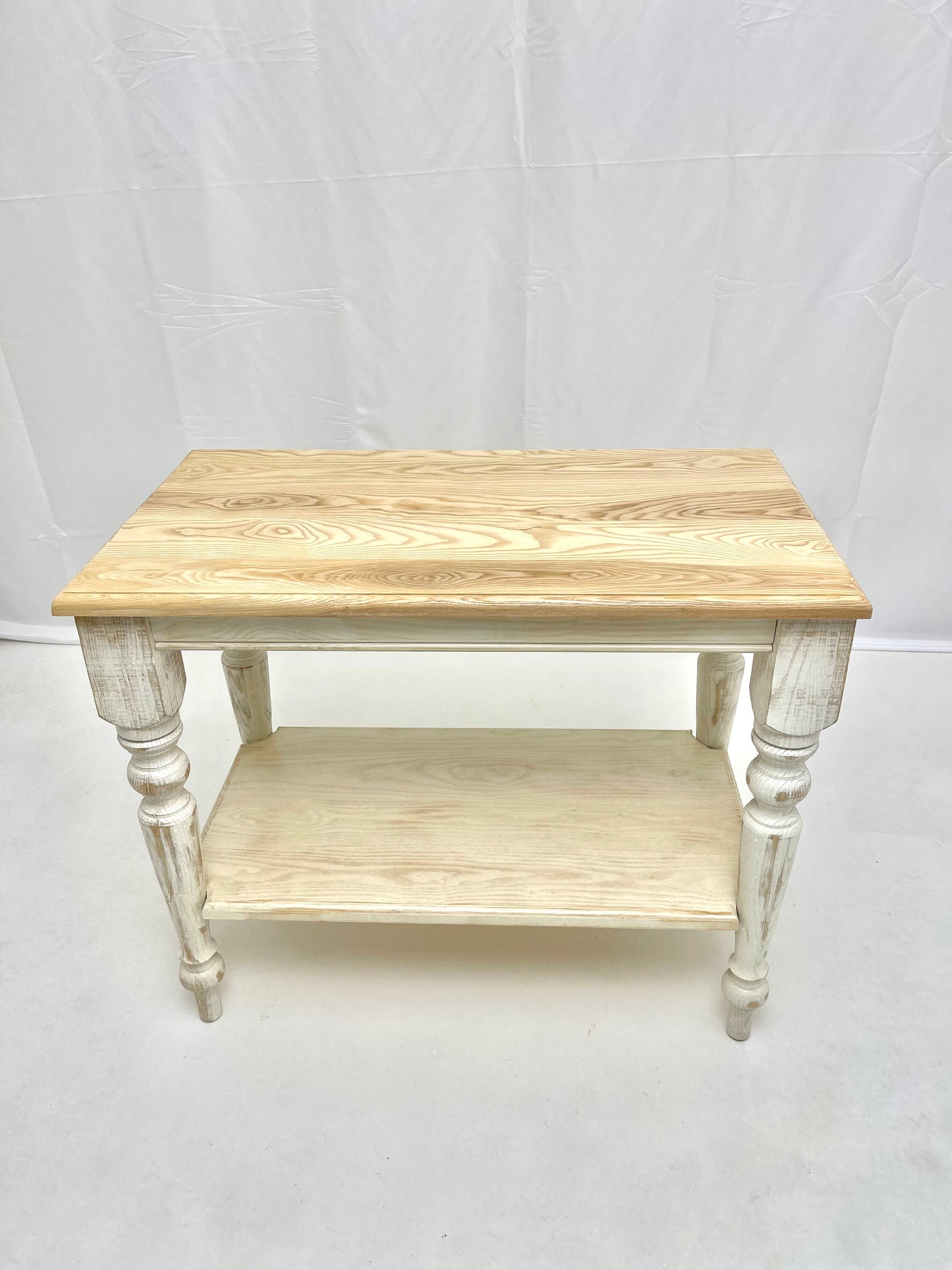 Farmhouse French Cottage Kitchen Island