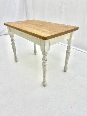 Bench, wooden distress bench, bench for dining table, French cottage bench, farmhouse bench