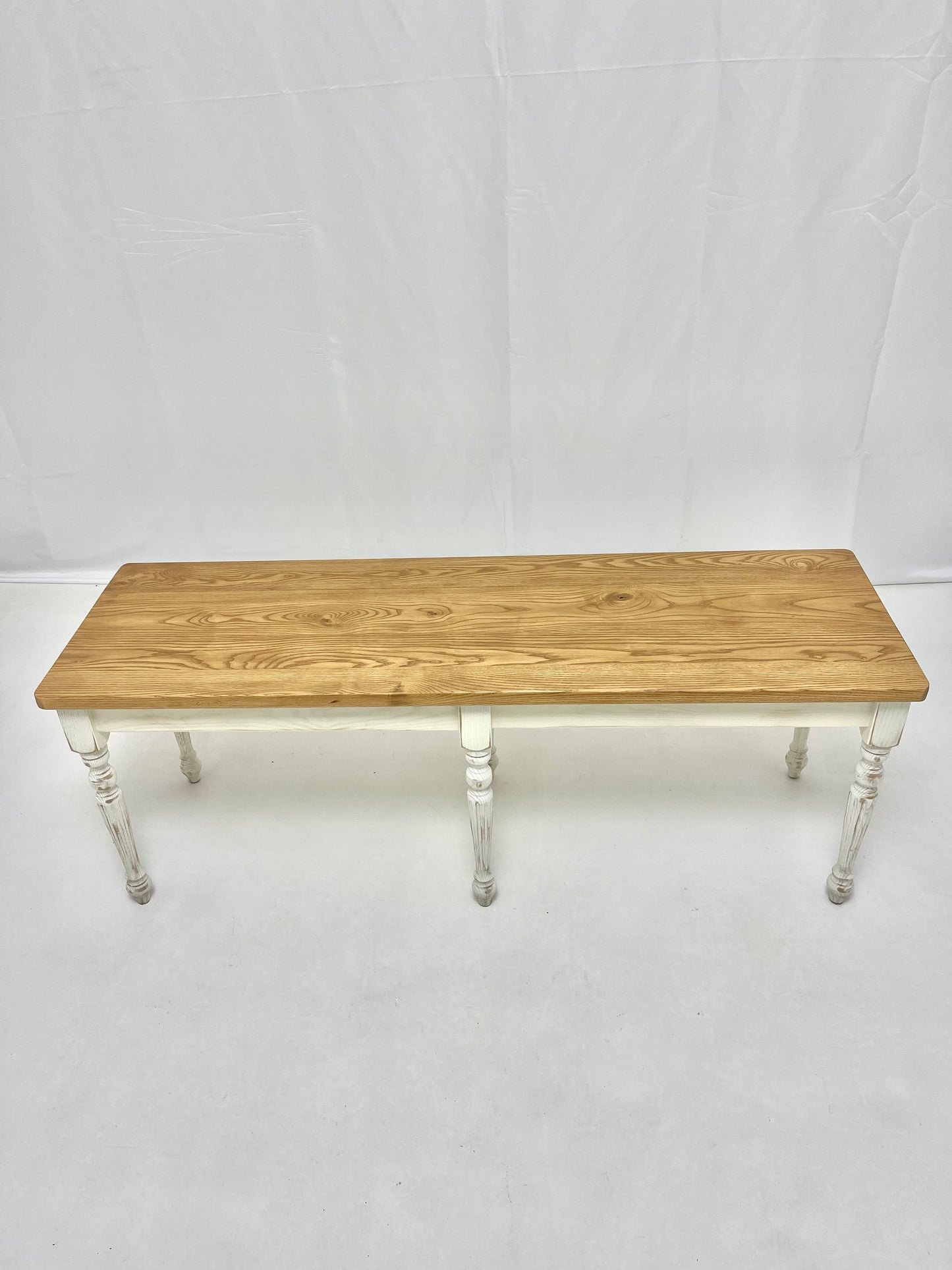 Rustic Farmhouse Dining Table Bench