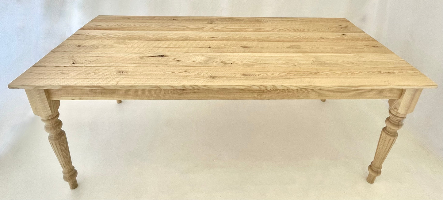 French Country Farmhouse Harvest Table