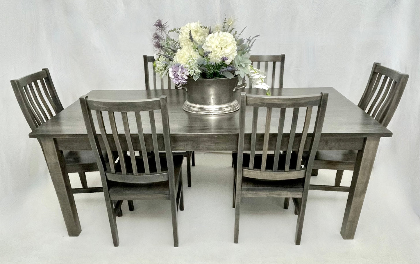Traditional Modern French Cottage Harvest Table