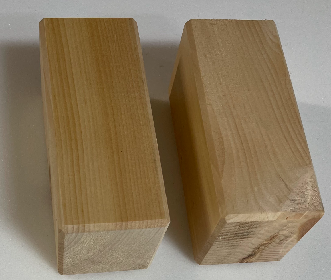 Pine Corbels – Natural | Rectangular Profile