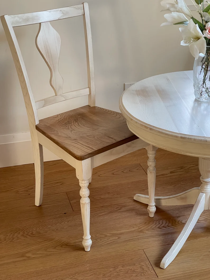 Farmhouse Furniture Oval End Table