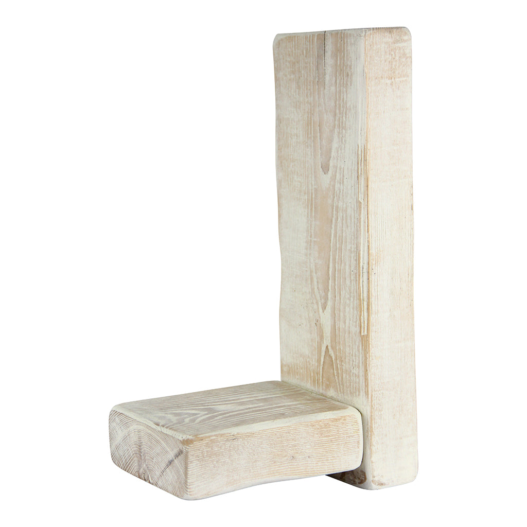 Our Wall Sconces are made from beautiful reclaimed Canadian ash or oak to give each piece an authentic rustic look. These wall sconces can be mounted to any wall and used as storage, or for decorative purposes. Use to display plants, candles, books, picture frames, etc. Mounting is easy - simply hang on a screw or nail using the recess on the back.