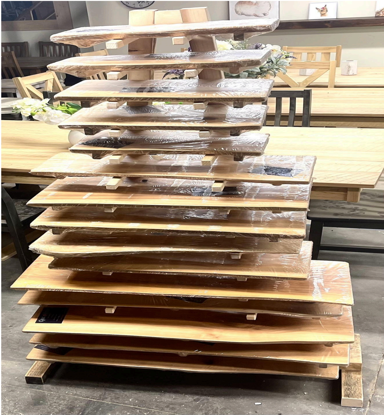 Retail Charcuterie Board Retail Display Stand