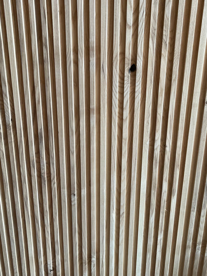 Solid Ash Wall Board – 3/4" Thick, 6” Wide, Reclaimed Wood Panel for Wall Decor (Copy)