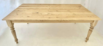 French Country Farmhouse Harvest Table