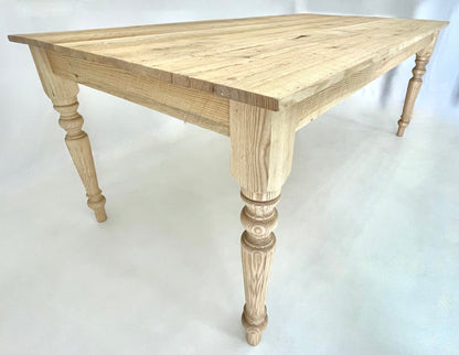 French Country Farmhouse Harvest Table