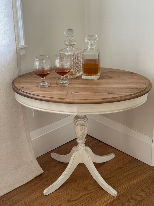 Farmhouse Furniture Oval End Table
