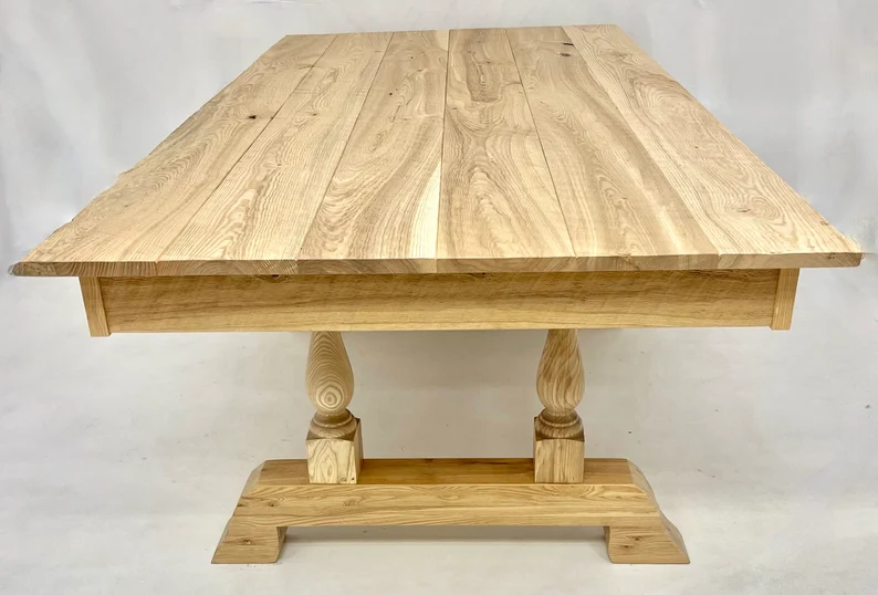 Monastery Dining Table (Two Legs)